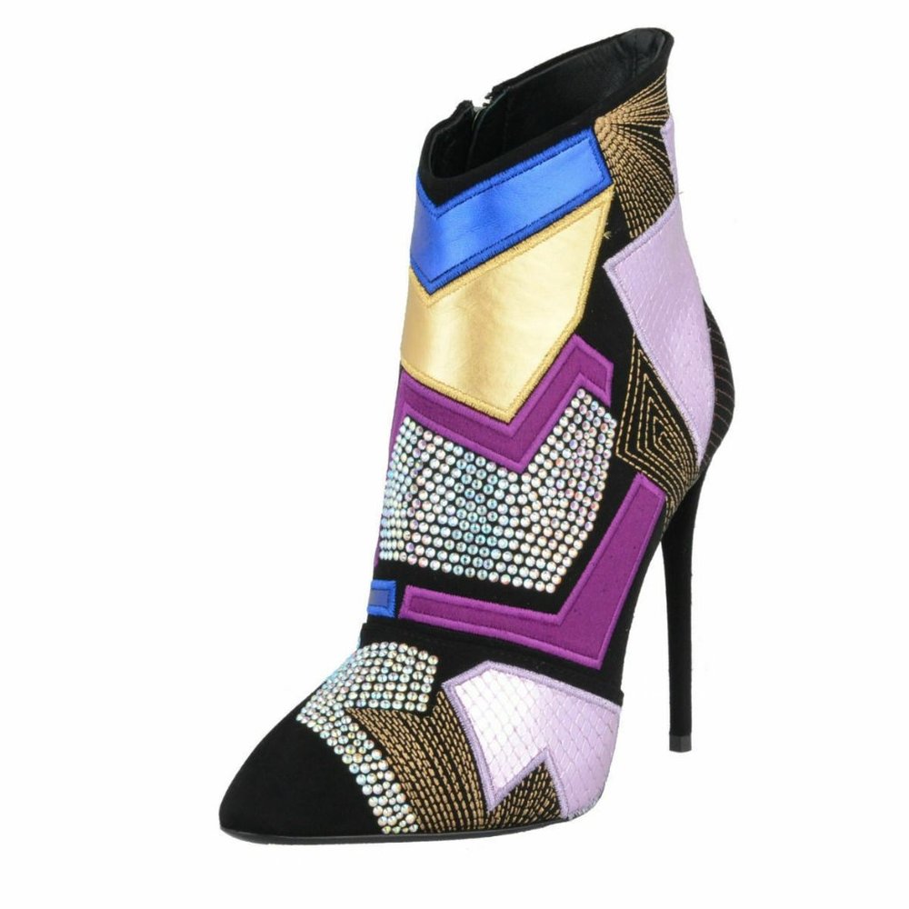 Giuseppe Zanotti Design Snake Skin Leather Boots